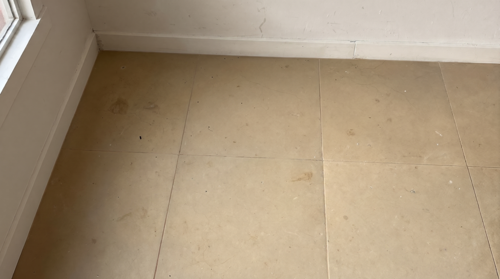 Cracked tile replacement after